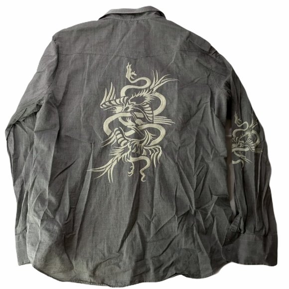 Express Design Studio Men's Button Down Shirt XL - Picture 1 of 9